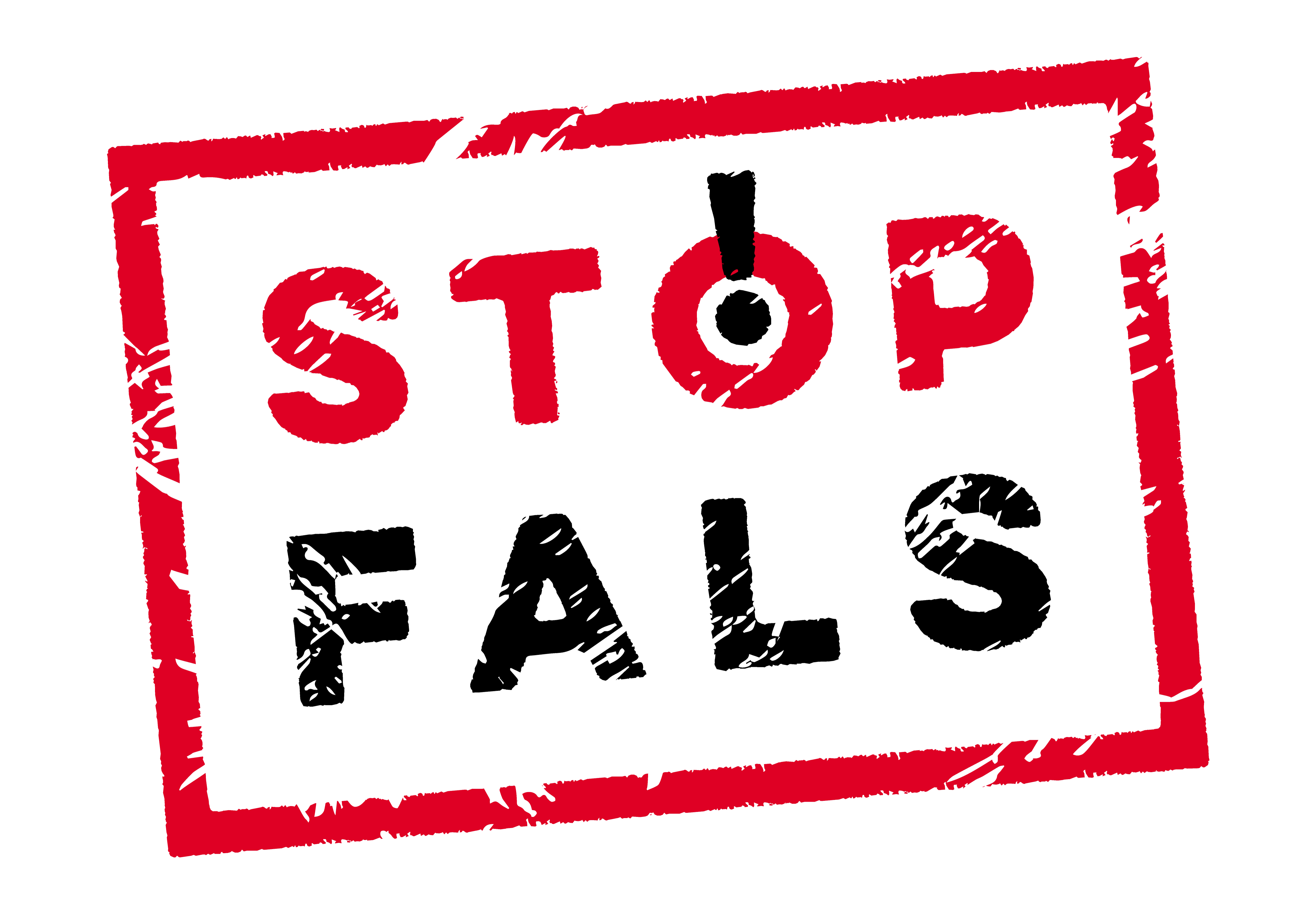 stopFals logo